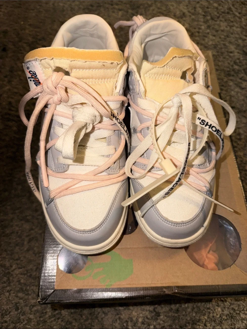 Off White x Nike Dunks Lot 9 of 50 Authentic 5Y/6.5W